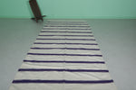 Moroccan Runner Rug – Large 5.6 FT X 13.5 FT Striped Carpet for Hallways