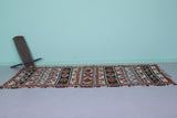 Handmade Moroccan Azilal Berber Rug - 4.4 FT X 10.9 FT | Authentic Tribal Decor