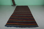 Hallway Moroccan Berber Rug – 5.1 FT X 12 FT | Earthy Toned Striped Design