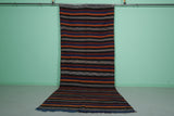 Hallway Moroccan Berber Rug – 5.1 FT X 12 FT | Earthy Toned Striped Design