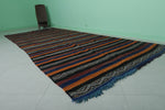 Hallway Moroccan Berber Rug – 5.1 FT X 12 FT | Earthy Toned Striped Design