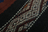 Hallway Moroccan Berber Rug – 5.1 FT X 12 FT | Earthy Toned Striped Design