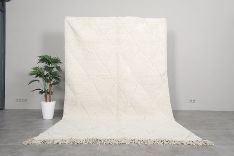 Beni Ourain Rug 6.5x9.8 ft - Handmade Moroccan Berber Area Rug
