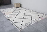 flat woven Moroccan rug, 4.2 X 7 Feet