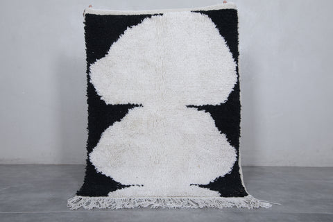 Moroccan Beni ourain rug 2.7 X 3.7 Feet