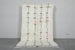 Beni Ourain Rug 5.1 x 7.8 ft – Handmade Moroccan Wool Carpet