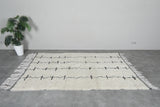 Beni Ourain Rug 5.1 x 7.8 ft – Handmade Moroccan Wool Carpet