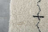 Beni Ourain Rug 5.1 x 7.8 ft – Handmade Moroccan Wool Carpet