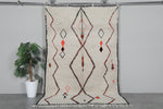 Moroccan Handmade Wool Rug 5.1 FT X 8.3 FT