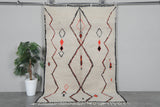 Moroccan Handmade Wool Rug 5.1 FT X 8.3 FT