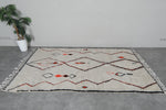 Moroccan Handmade Wool Rug 5.1 FT X 8.3 FT