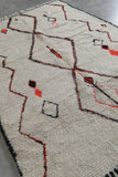 Moroccan Handmade Wool Rug 5.1 FT X 8.3 FT