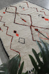 Moroccan Handmade Wool Rug 5.1 FT X 8.3 FT