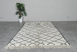 Authentic Moroccan Beni Ourain Rug 5.1 FT X 8.2 FT