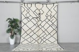 Authentic Moroccan Beni Ourain Rug 5.1 FT X 8.2 FT