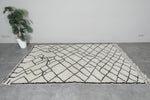 Authentic Moroccan Beni Ourain Rug 5.1 FT X 8.2 FT