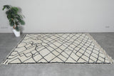 Authentic Moroccan Beni Ourain Rug 5.1 FT X 8.2 FT