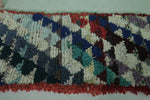 Colorful Berber Rug – 2.6 x 5.6 FT | Handmade Moroccan Runner