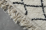 Authentic Moroccan Beni Ourain Rug 5.1 FT X 8.2 FT