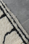 Authentic Moroccan Beni Ourain Rug 5.1 FT X 8.2 FT