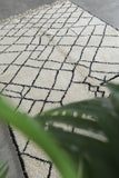 Authentic Moroccan Beni Ourain Rug 5.1 FT X 8.2 FT