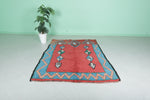 Moroccan Rug – 5.2 x 7.3 ft Vibrant Handwoven Berber Carpet