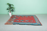 Moroccan Rug – 5.2 x 7.3 ft Vibrant Handwoven Berber Carpet