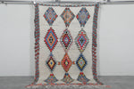 Vintage Moroccan Rug 4.2 X 6.5 FT Berber Rug