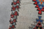 Vintage Moroccan Rug 4.2 X 6.5 FT Berber Rug