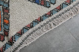 Vintage Moroccan Rug 4.2 X 6.5 FT Berber Rug