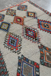 Vintage Moroccan Rug 4.2 X 6.5 FT Berber Rug