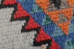 Vintage Moroccan Rug 4.2 X 6.5 FT Berber Rug