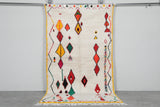 Colorful Moroccan Wool Rug 4.7 FT X 8.2 FT