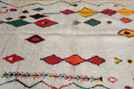 Colorful Moroccan Wool Rug 4.7 FT X 8.2 FT