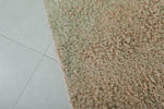 Moroccan wool rug  3.9 FT x 7.9 FT