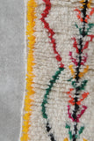 Colorful Moroccan Wool Rug 4.7 FT X 8.2 FT