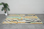 Handmade Moroccan Rug 4.3 FT X 8.4 FT