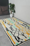 Handmade Moroccan Rug 4.3 FT X 8.4 FT