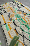 Handmade Moroccan Rug 4.3 FT X 8.4 FT