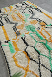Handmade Moroccan Rug 4.3 FT X 8.4 FT