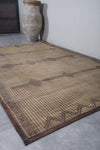 Vintage handmade tuareg rug 5.6 X 8.5 Feet