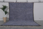 Blue Wool Custom Moroccan Rug