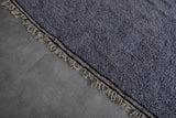 Blue Wool Custom Moroccan Rug