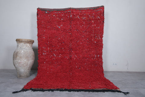 Bojaad Moroccan rug 5.6 X 8.9 Feet