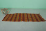 Handwoven Moroccan Runner Rug – 2.6 FT x 7.2 FT | Traditional Berber Design