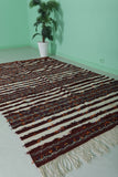 Berber Moroccan Rug – Handwoven 5 FT x 8.4 FT | Authentic Tribal Carpet