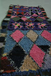 Colorful Moroccan Berber Runner Rug - Handmade 2.8 x 5.7 ft