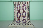 5.1 x 9.7 ft Moroccan Rug – Handwoven Wool with Colorful Geometric Motifs