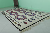 5.1 x 9.7 ft Moroccan Rug – Handwoven Wool with Colorful Geometric Motifs