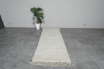 Runner Rug 2.8 x 7.5 ft – Handmade Moroccan Wool Hallway Carpet